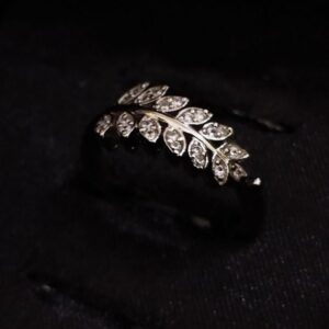 PIYA JEWELS Pure 925 Sterling Silver Design Rings for Women, Adjustable Jewellery for Girls
